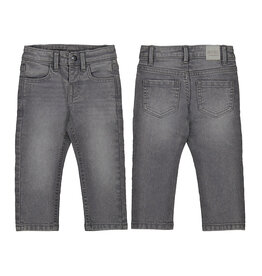 Mayoral Basic slim fit trousers  Medium Gra   Noos mini