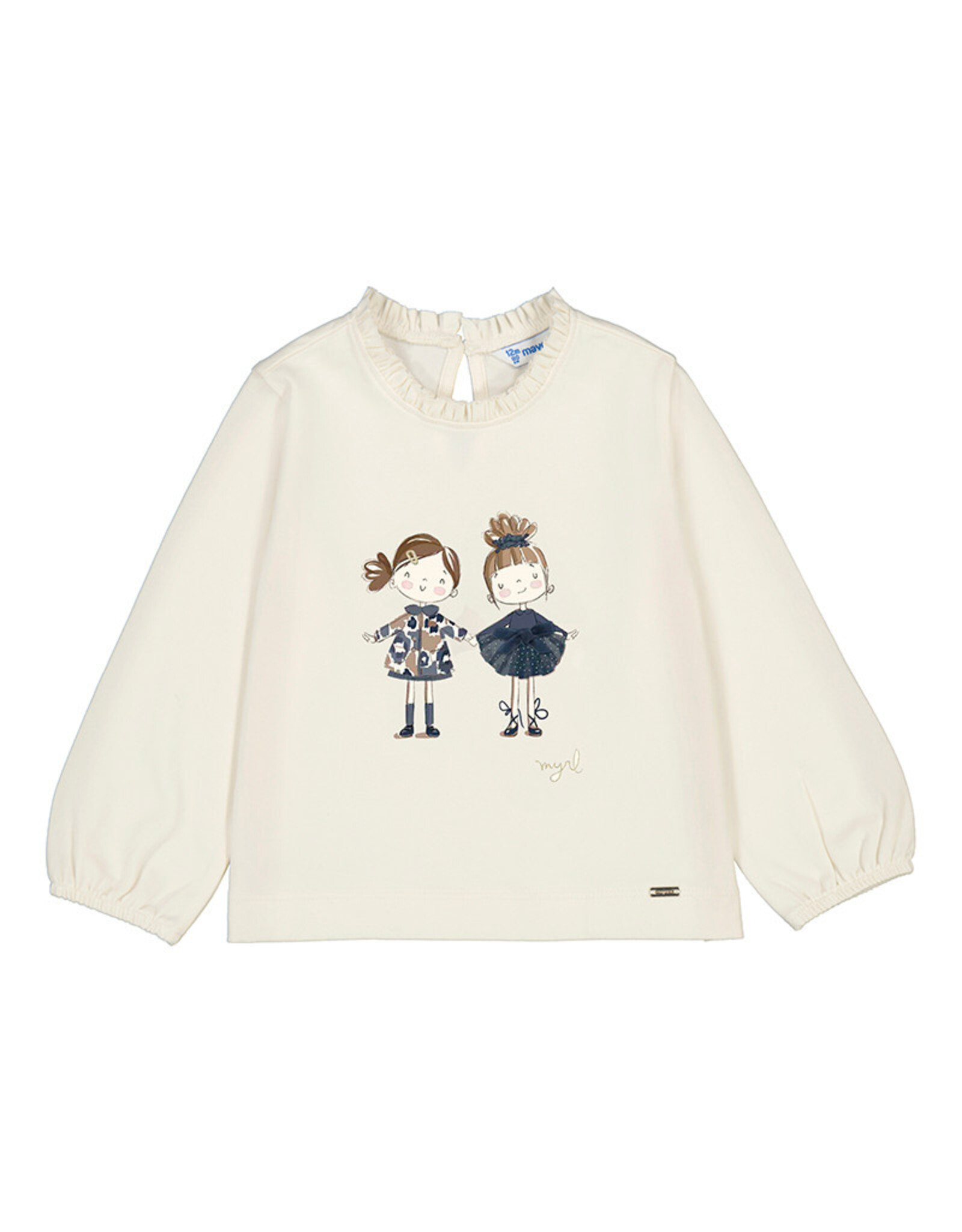 Mayoral L/s shirt dress  Macchiato w25