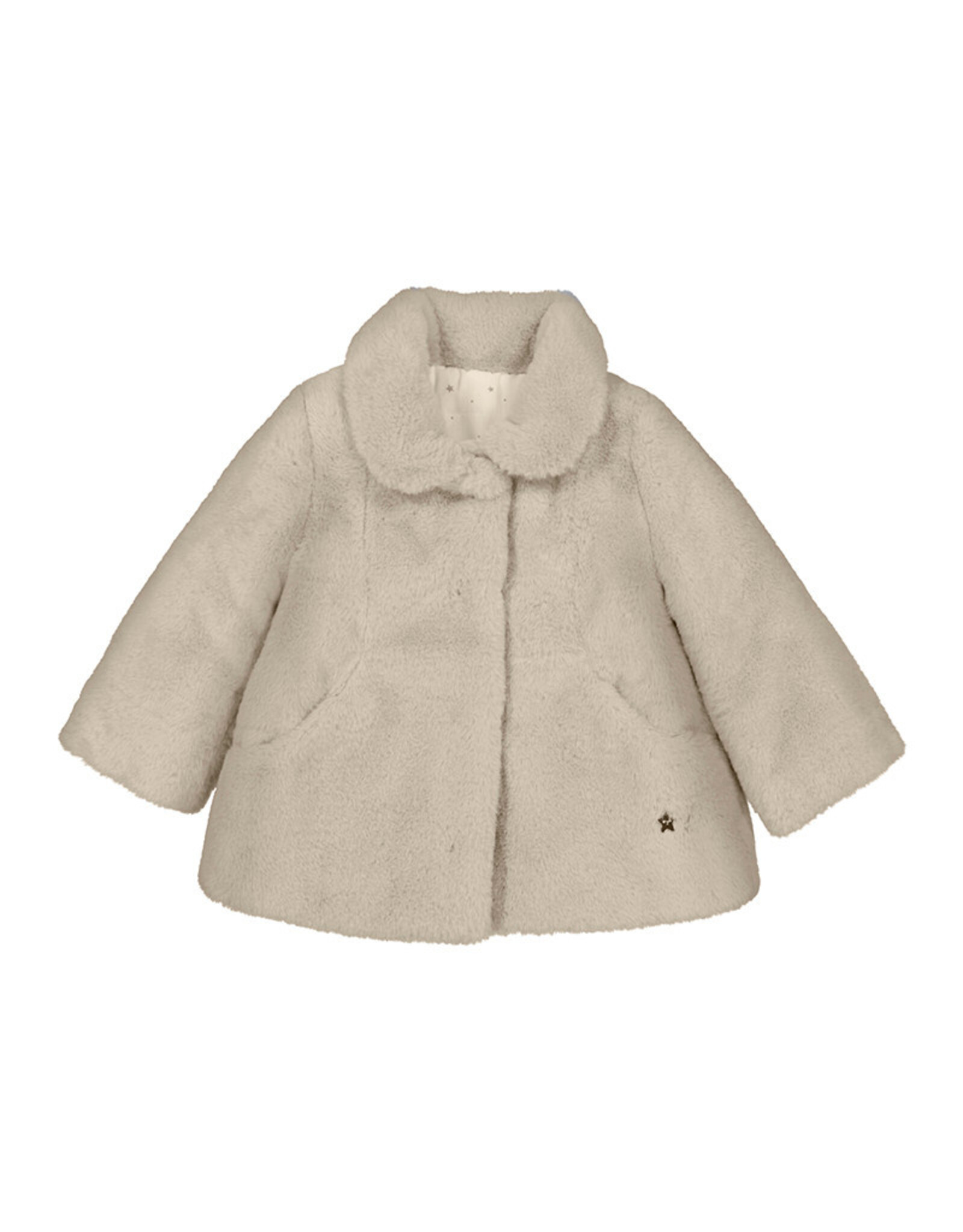 Mayoral Fur coat  Sand  w25