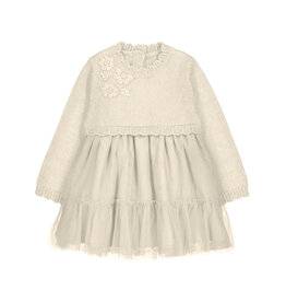 Mayoral Dress  Sand w25