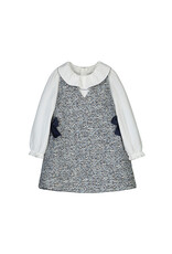 Mayoral Combined pinafore dress  Ocean    w25