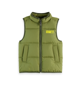 Scotch & Soda Padded bodywarmer DARK GREEN