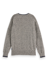 Scotch & Soda Regular-fit melange pullover LIGHT BEIGE
