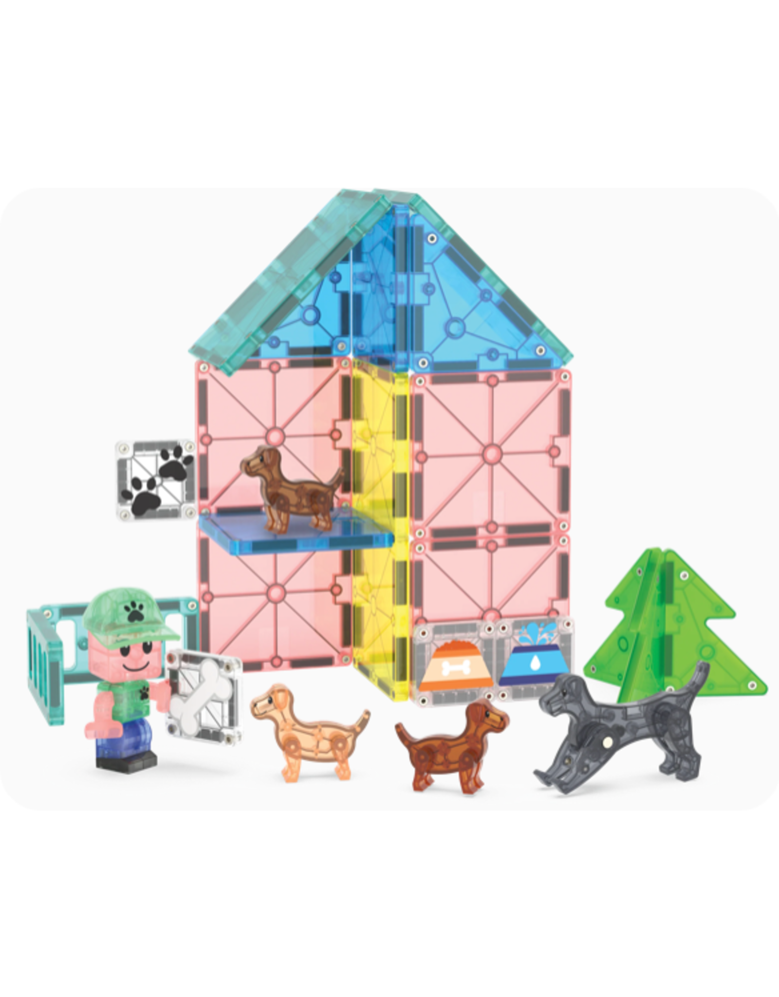 Magna-Tiles Magna Tiles Puppy Park 27 stuks