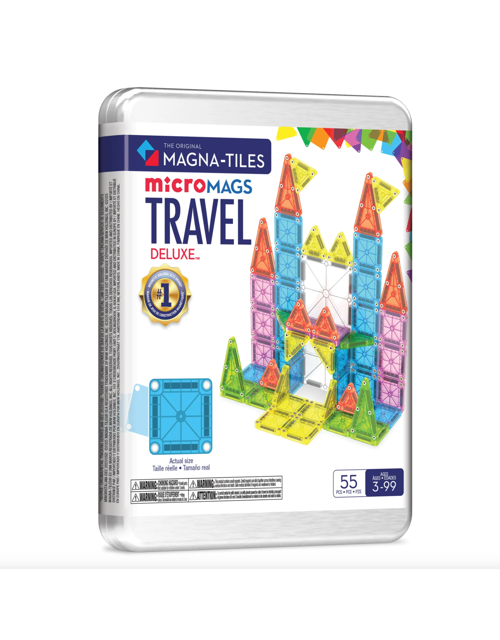 Magna-Tiles Magna Tiles Travel Set Deluxe 55 stuks