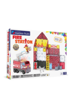 Magna-Tiles Magna Tiles Fire Station 50 stuks