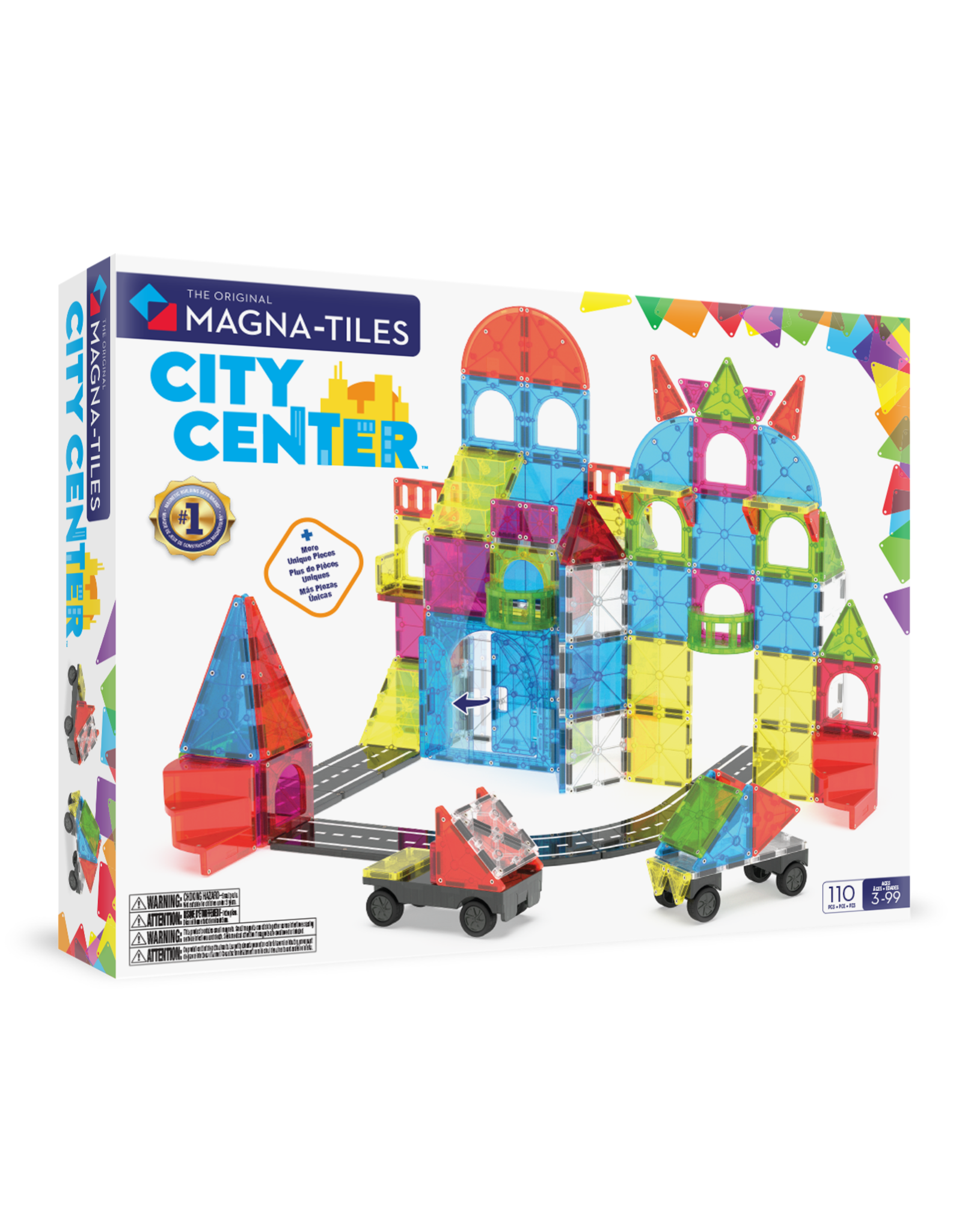 Magna-Tiles Magna Tiles City Center 110  stuks