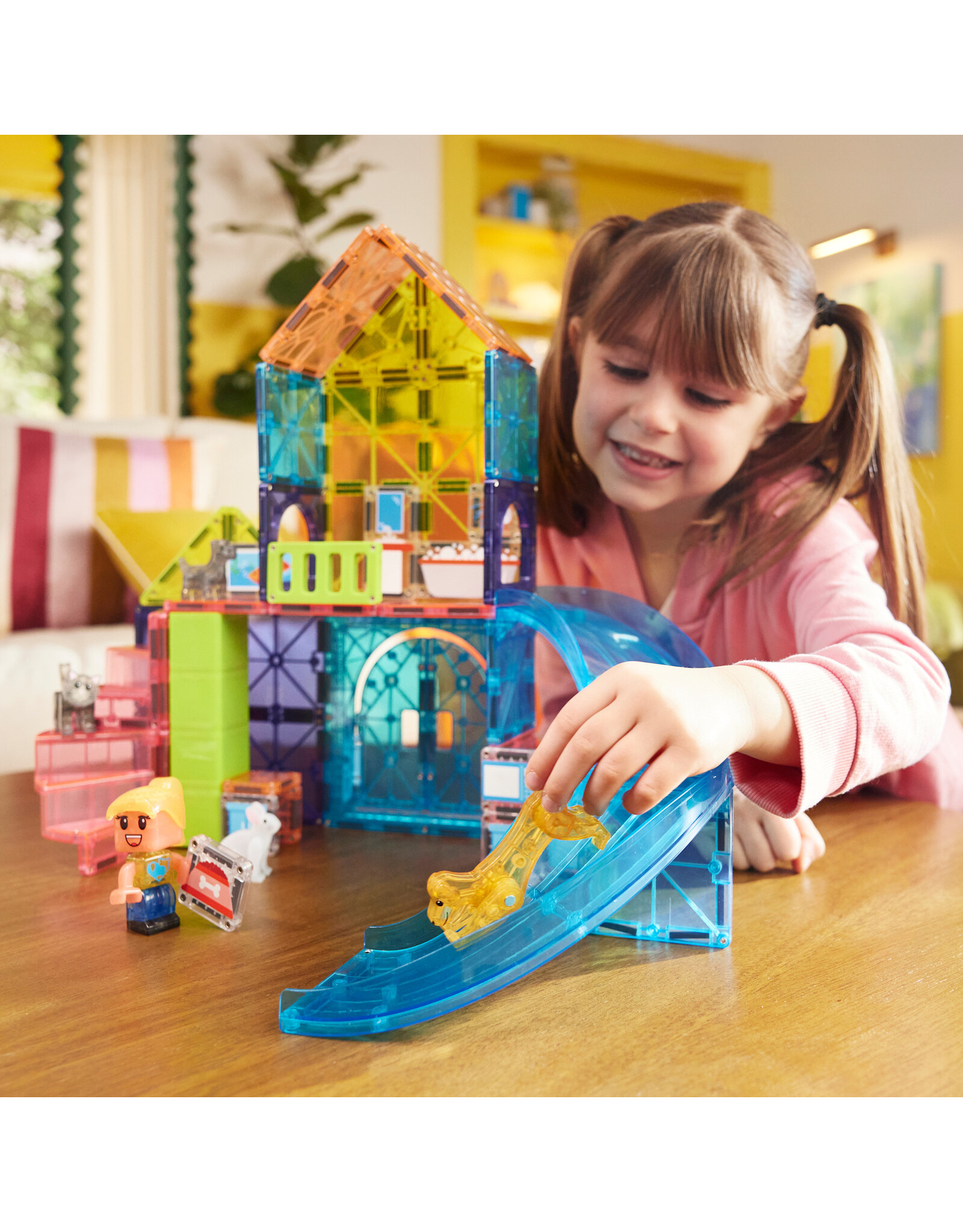 Magna-Tiles Magna Tiles Pet Playhouse 50 stuks
