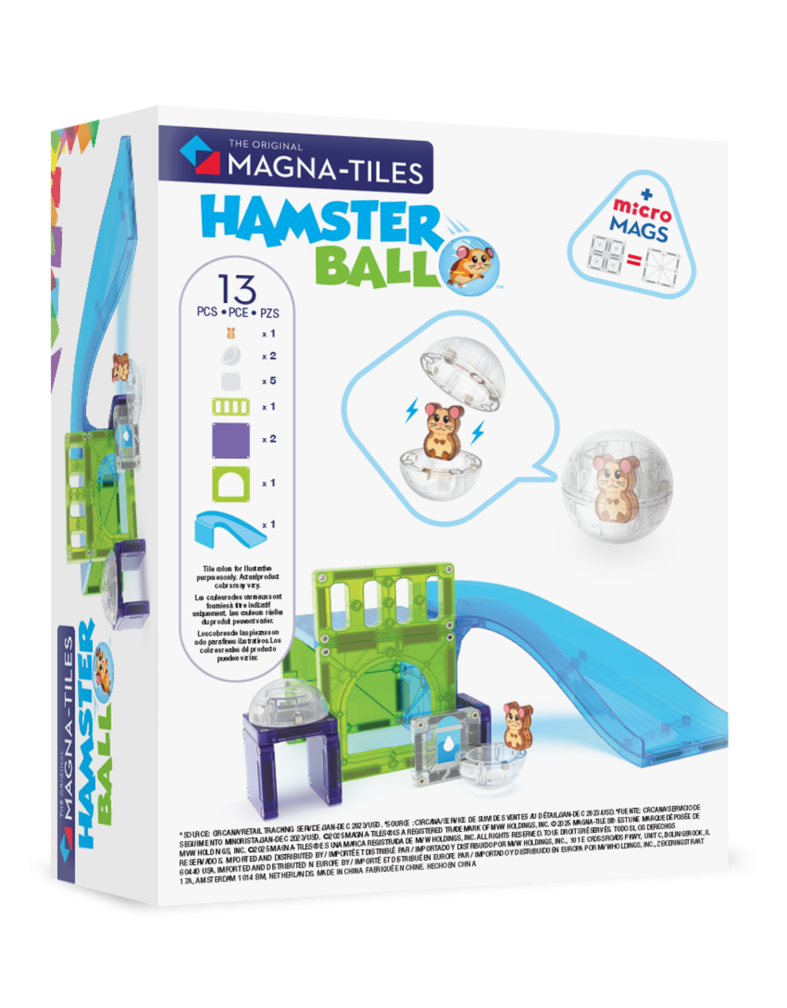 Magna-Tiles Magna Tiles Hamster Ball 13  stuks