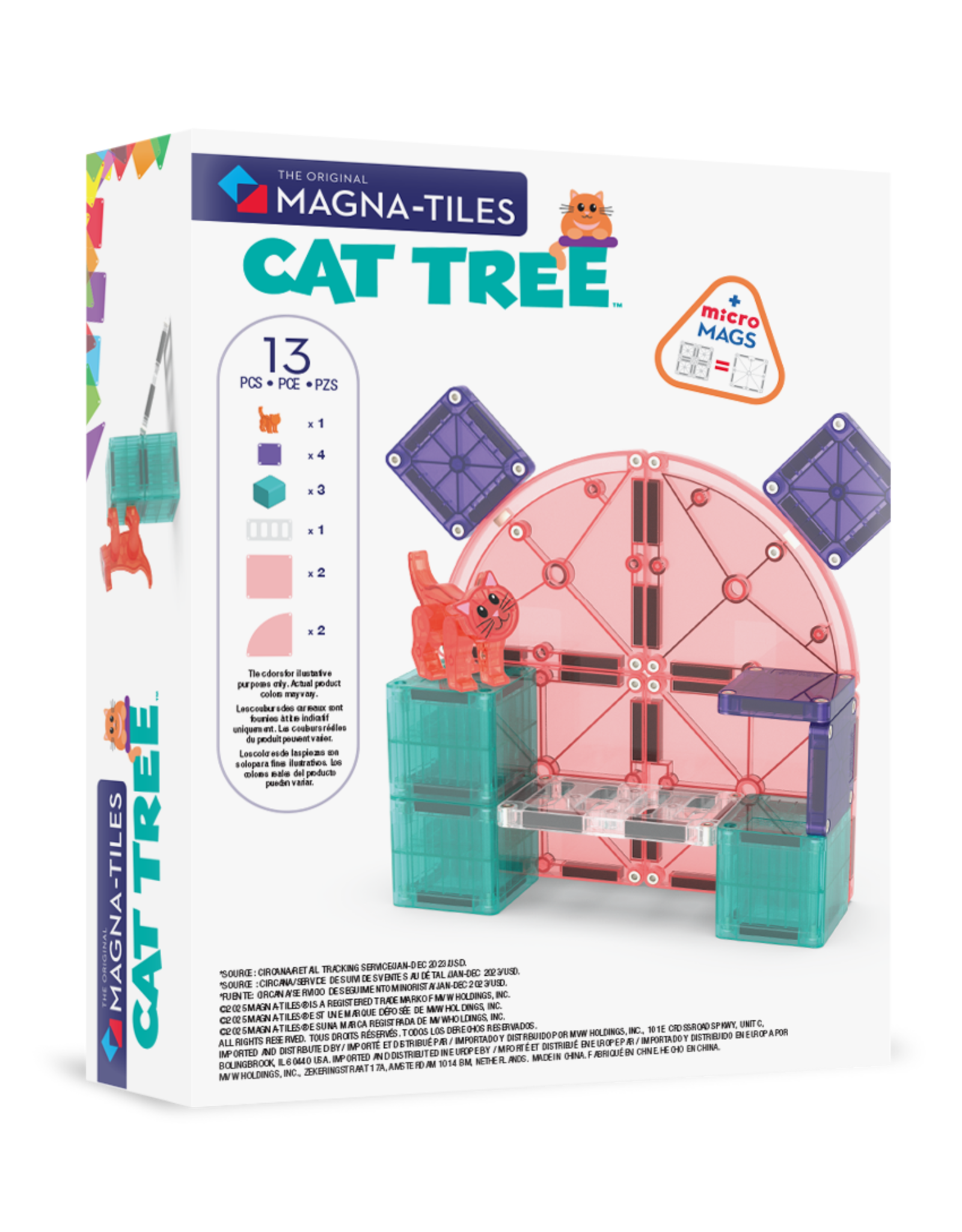 Magna-Tiles Magna Tiles Cat Tree 13  stuks