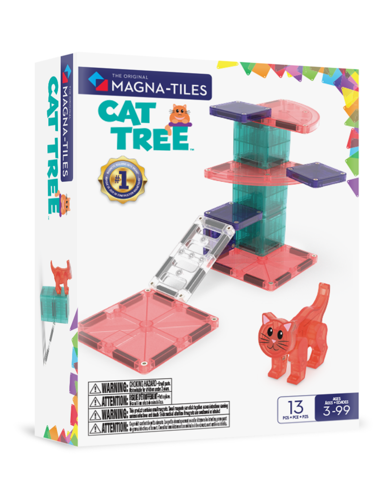 Magna-Tiles Magna Tiles Cat Tree 13  stuks