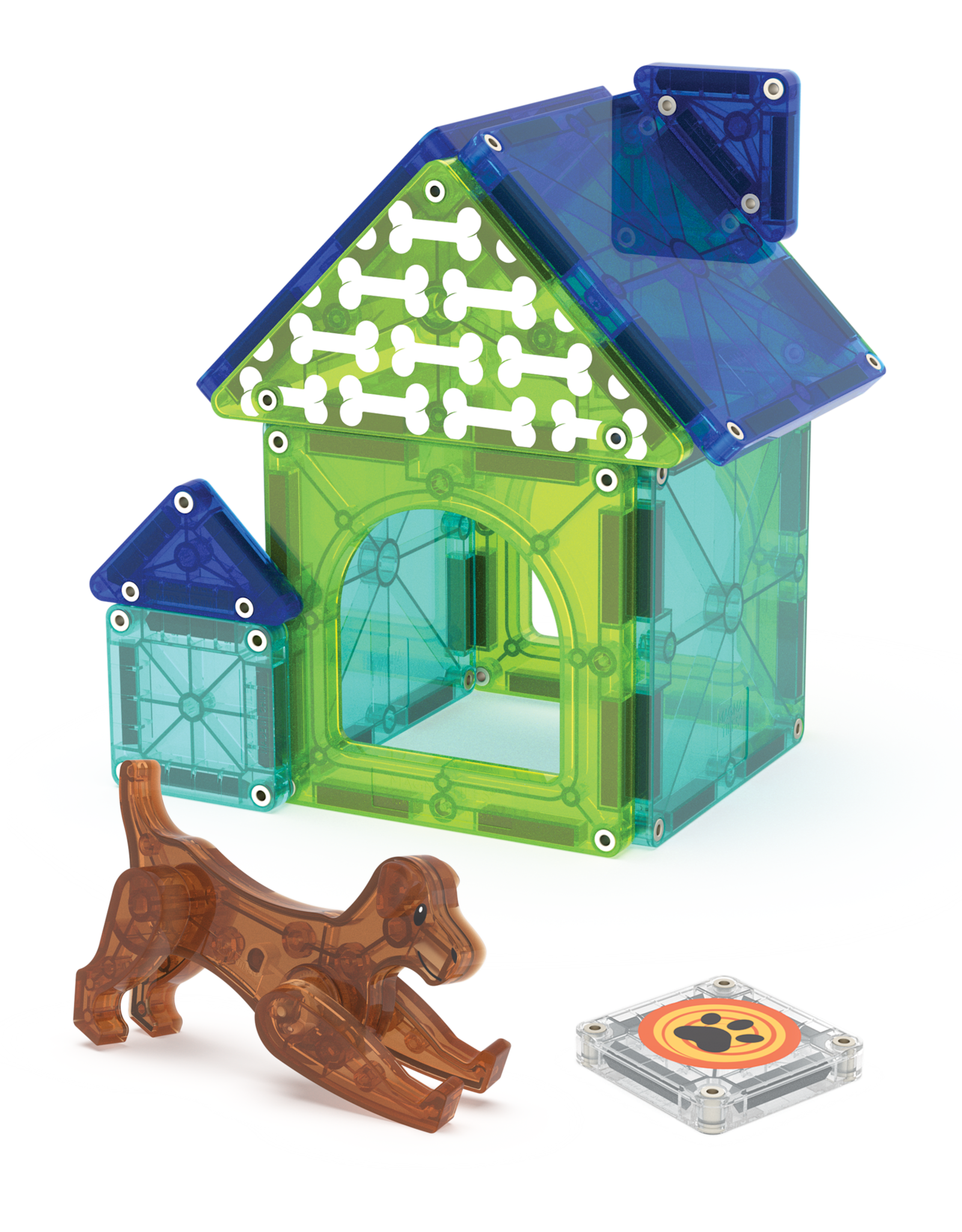 Magna-Tiles Magna Tiles Dog House 13  stuks