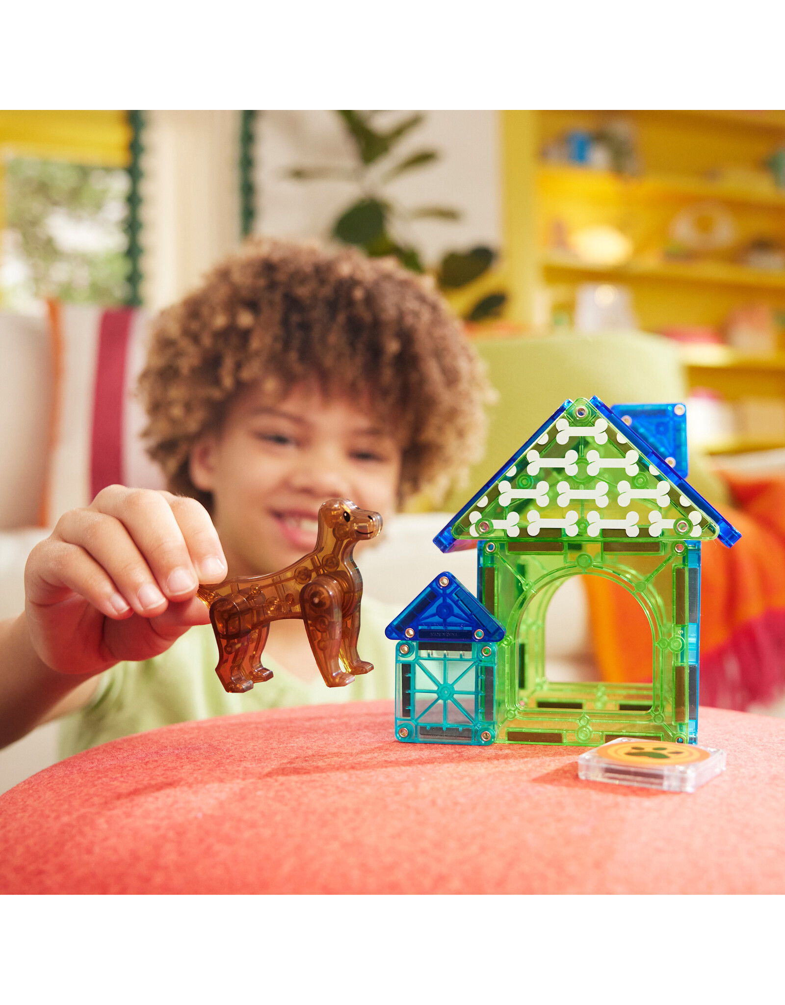 Magna-Tiles Magna Tiles Dog House 13  stuks