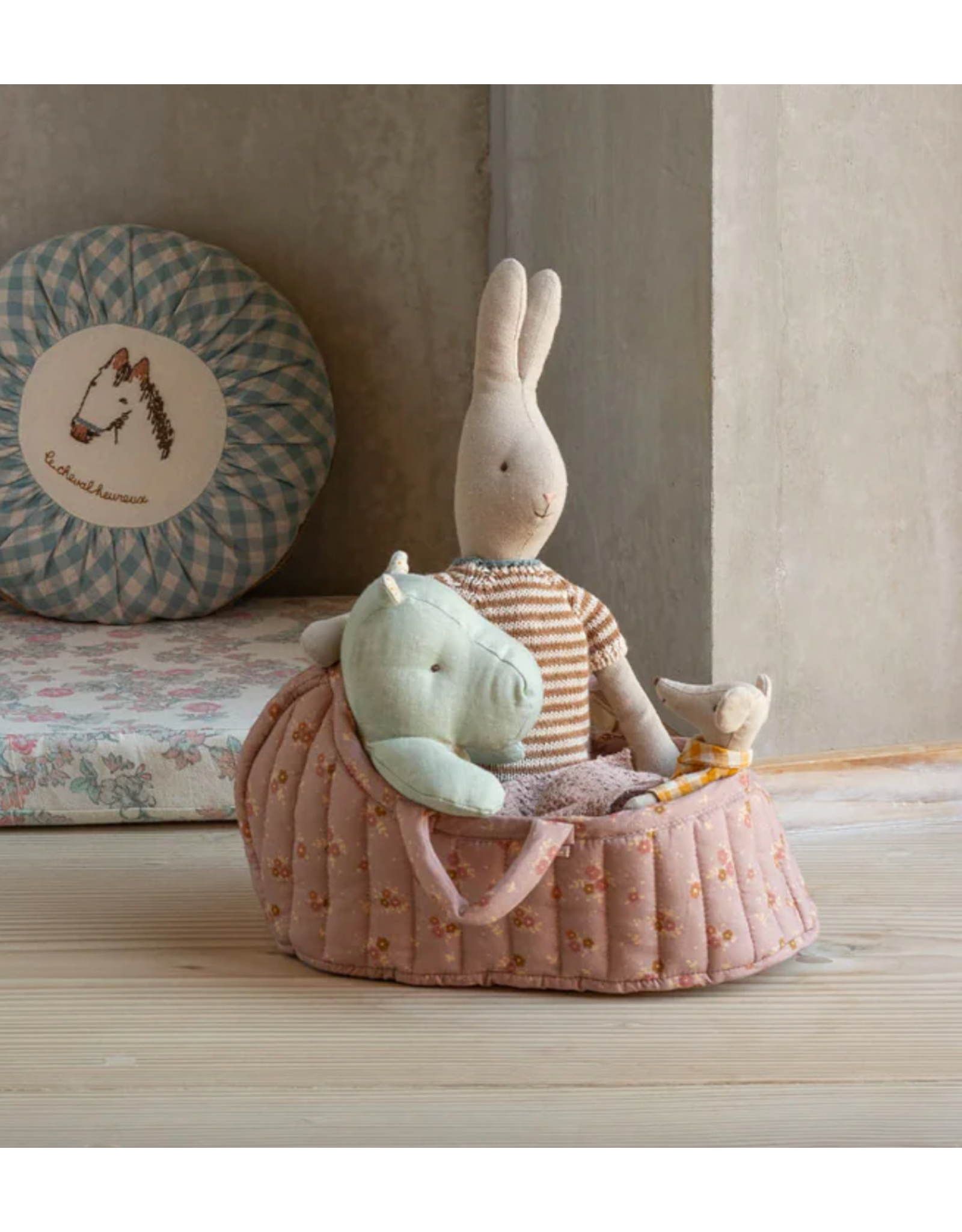 Maileg Carry cot Large Rose