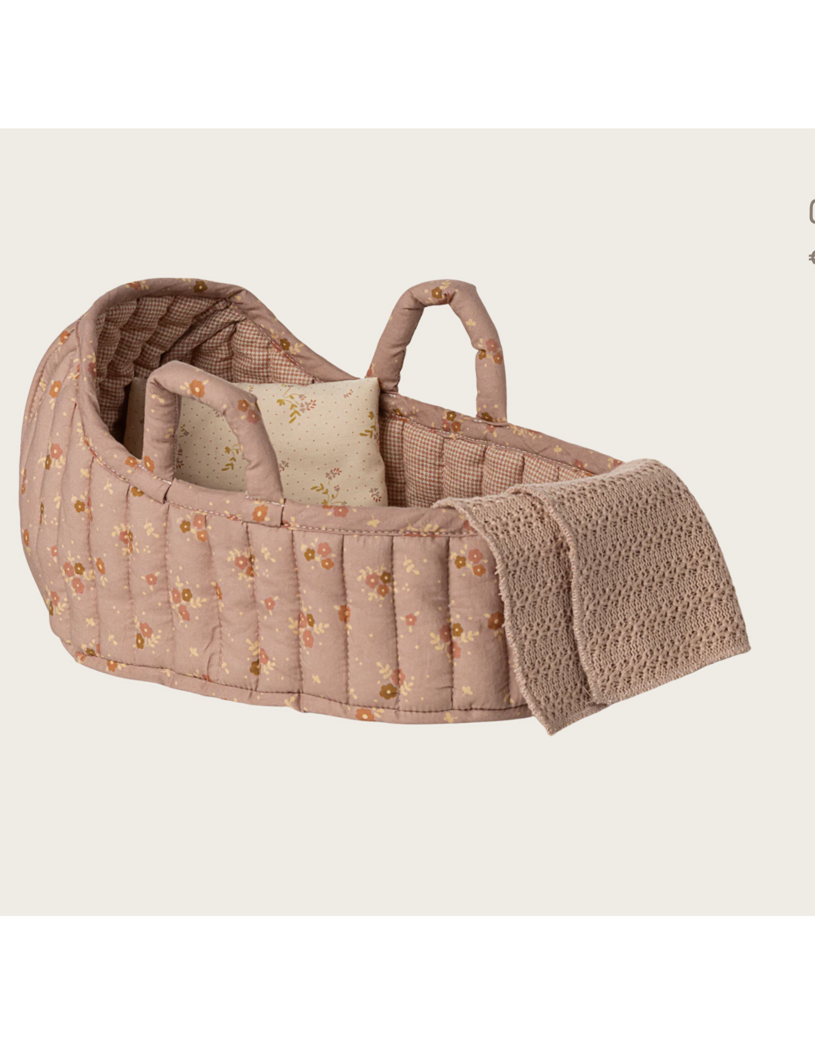 Maileg Carry cot Large Rose