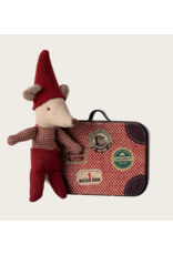 Maileg Christmas mouse, Baby in suitcase