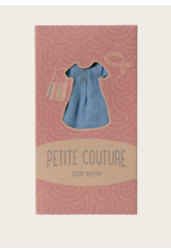 Maileg Denim dress and bag Mum mouse