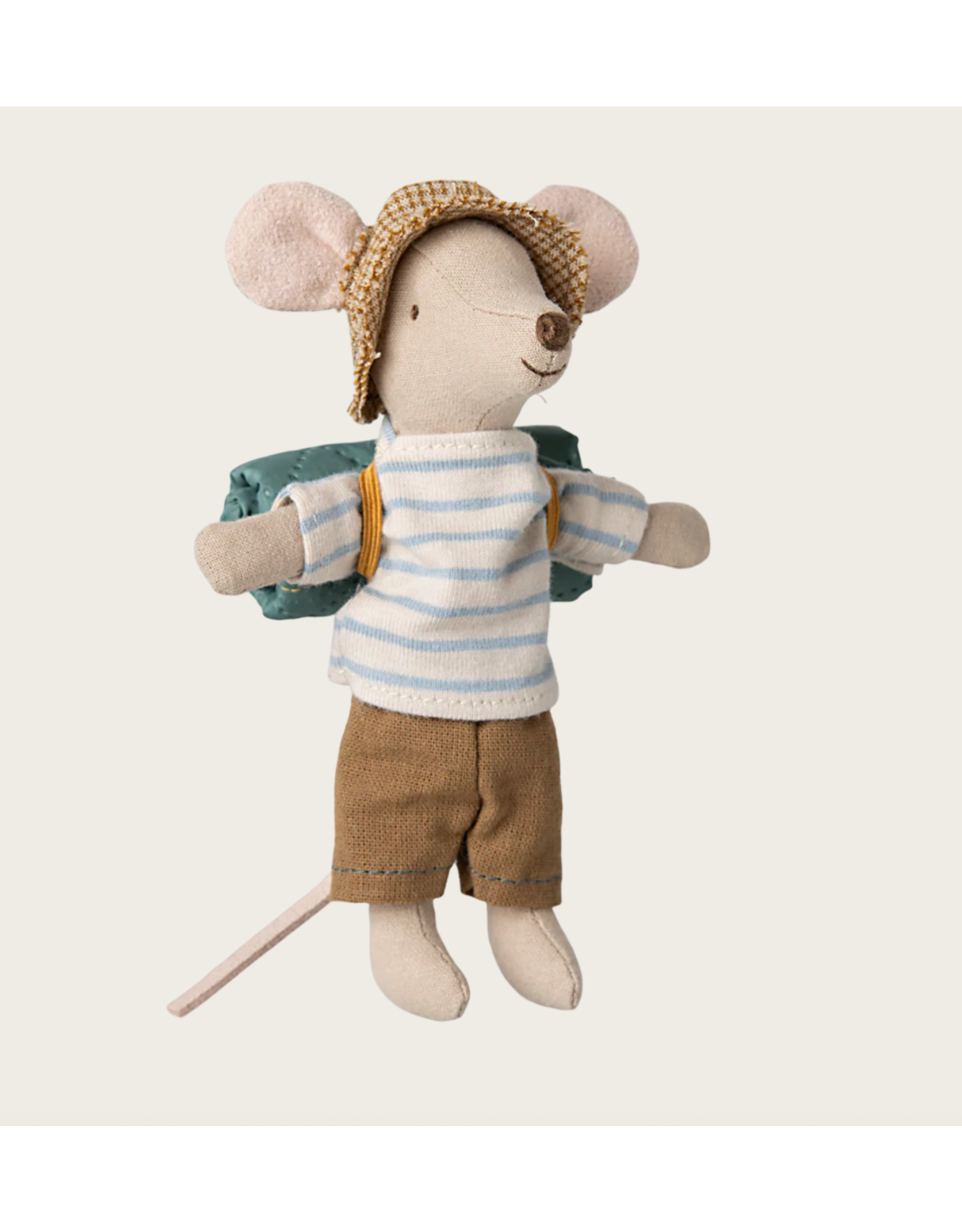 Maileg Hiker mouse Big brother stripes