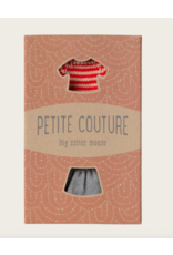 Maileg Knitted sweater and skirt Big sister mouse