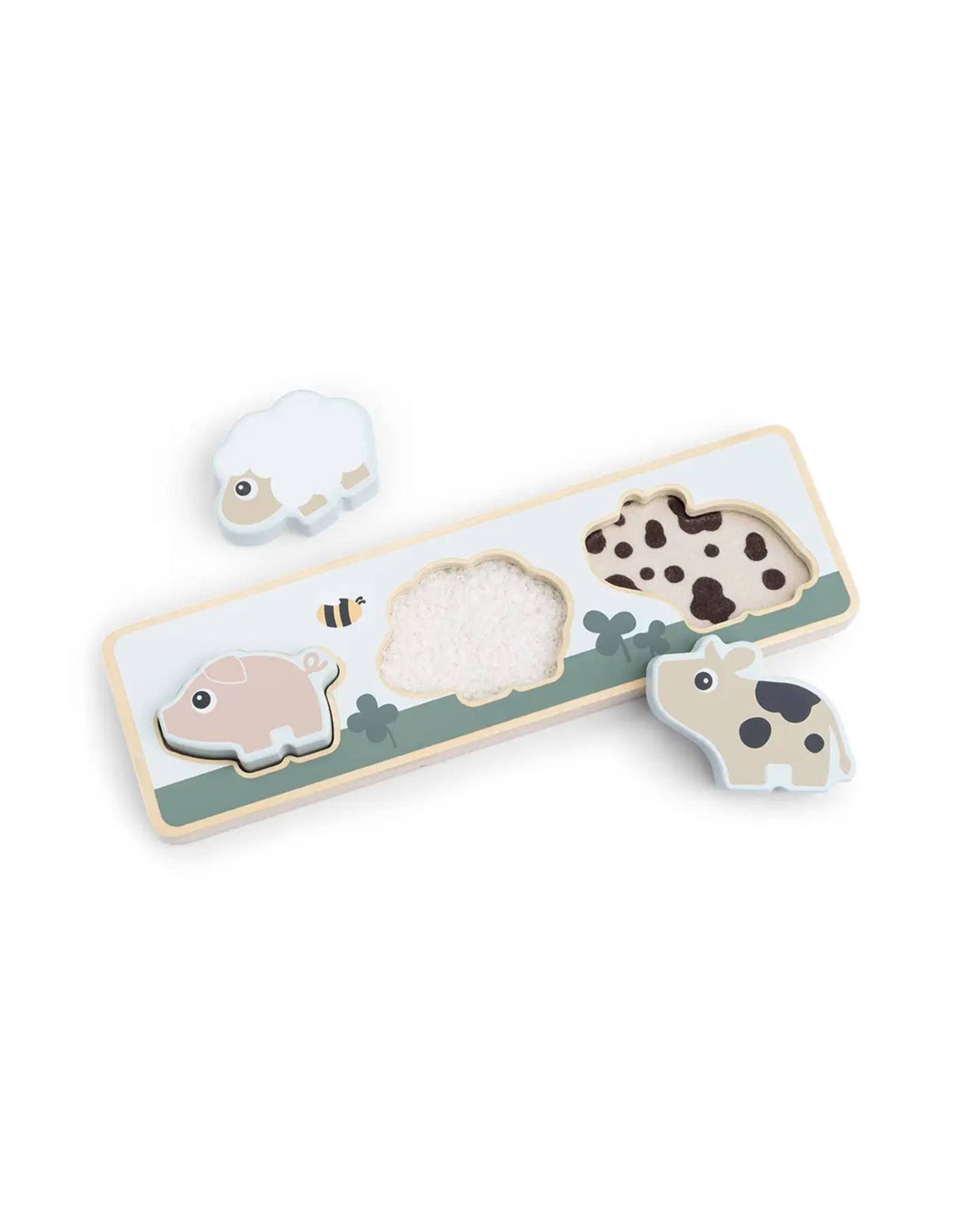 Done by Deer Sensory puzzle Tiny Farm Colour mix