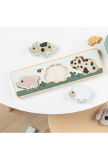 Done by Deer Sensory puzzle Tiny Farm Colour mix