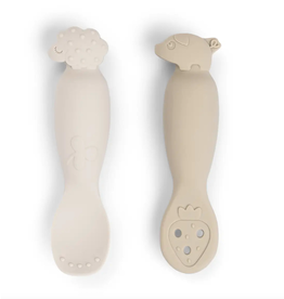 Done by Deer Learning spoon set Tiny farm Sand