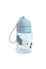 Done by Deer Straw bottle Tiny farm Blue