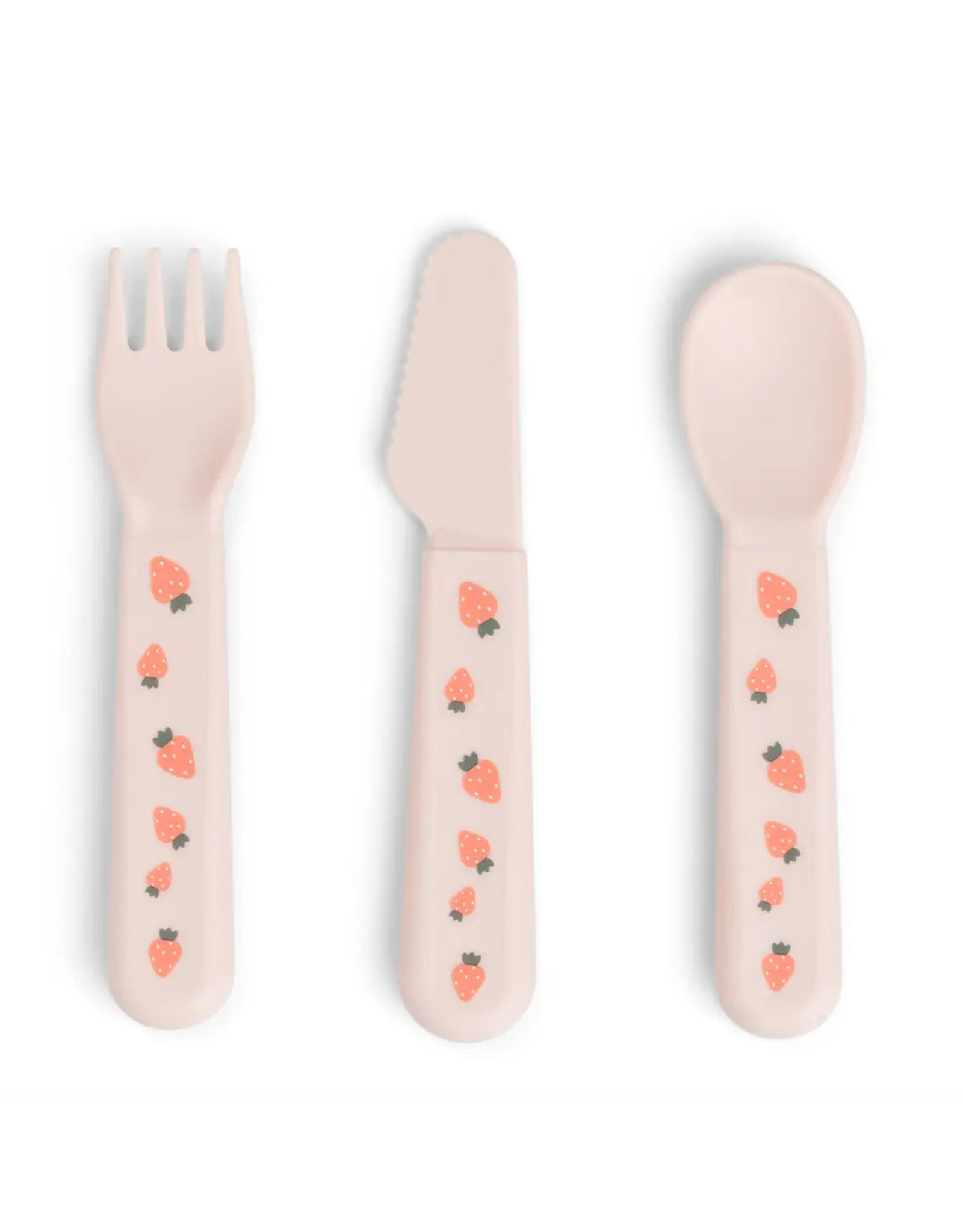 Done by Deer Foodie cutlery set Tiny farm Powder