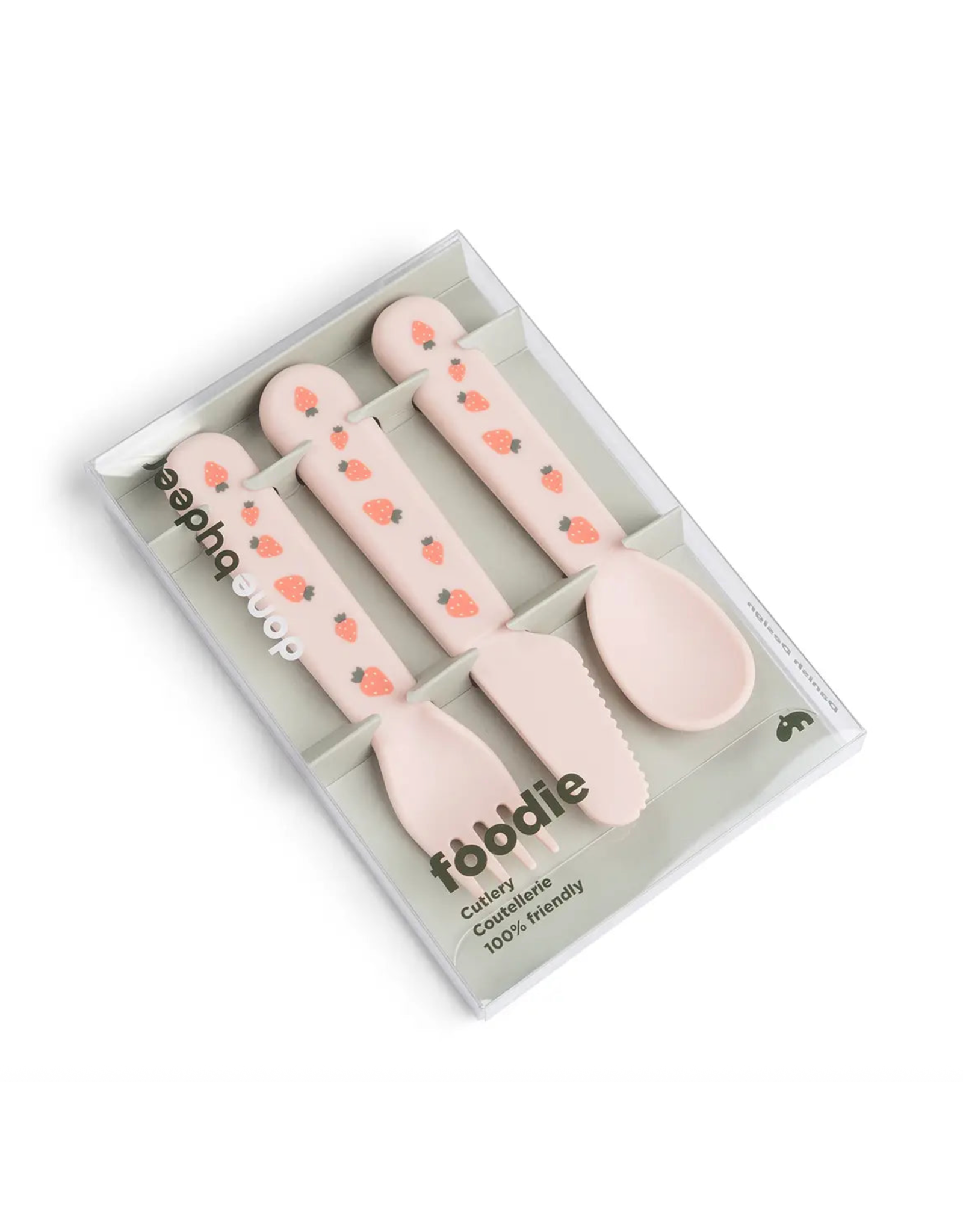 Done by Deer Foodie cutlery set Tiny farm Powder