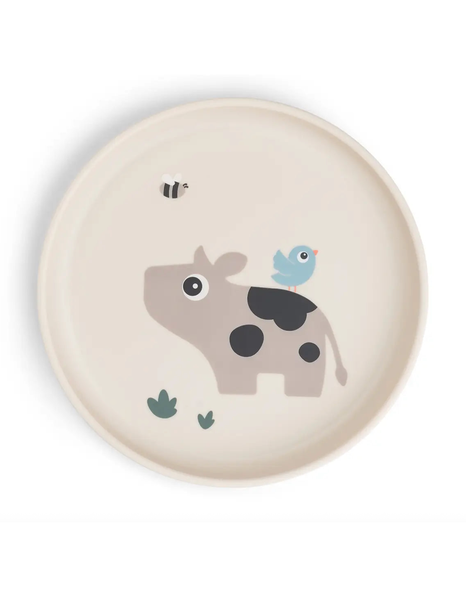Done by Deer Foodie plate Tiny farm Sand