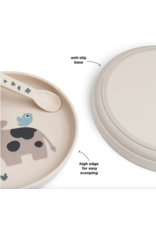 Done by Deer Foodie plate Tiny farm Sand