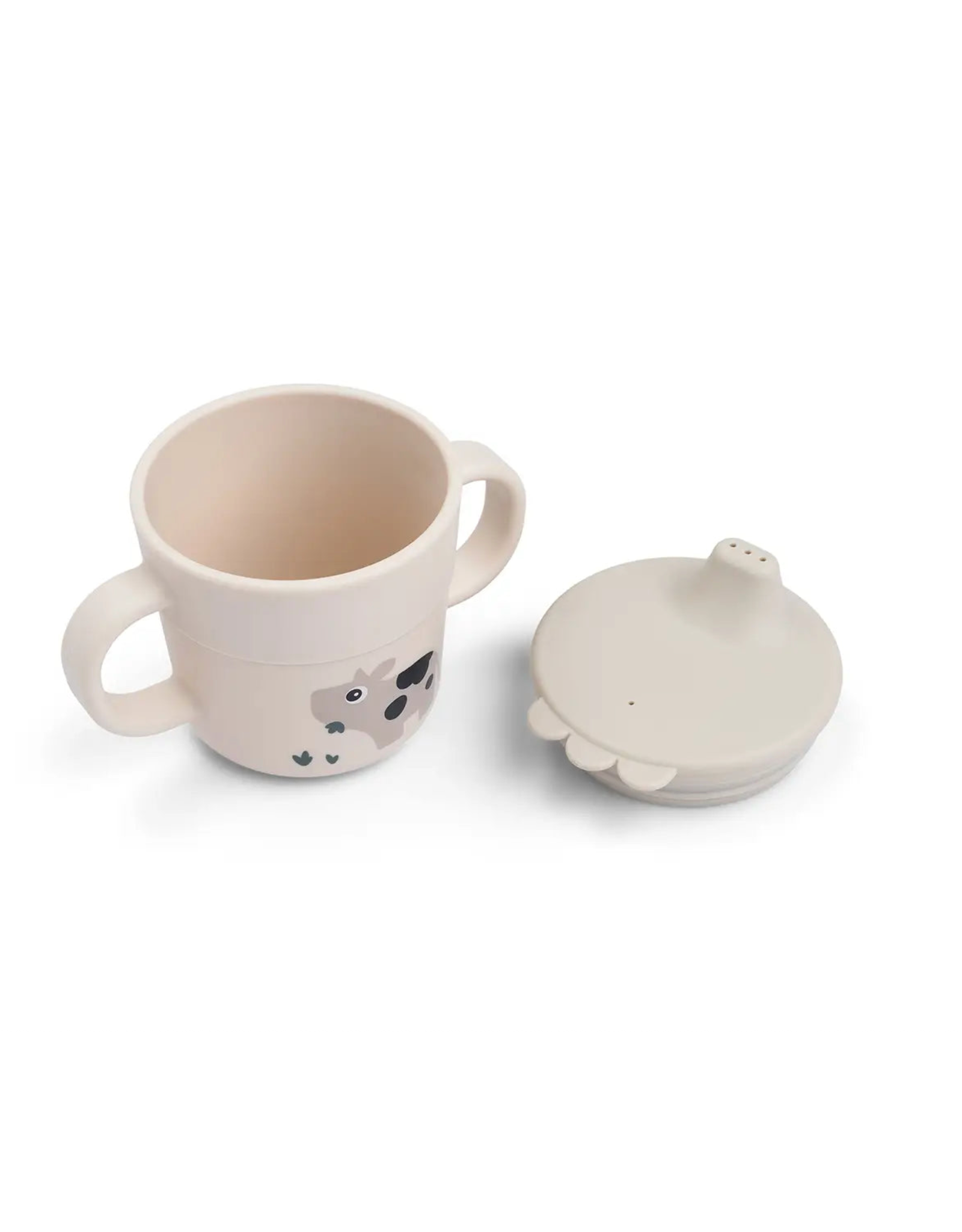 Done by Deer Foodie spout cup Tiny farm Sand