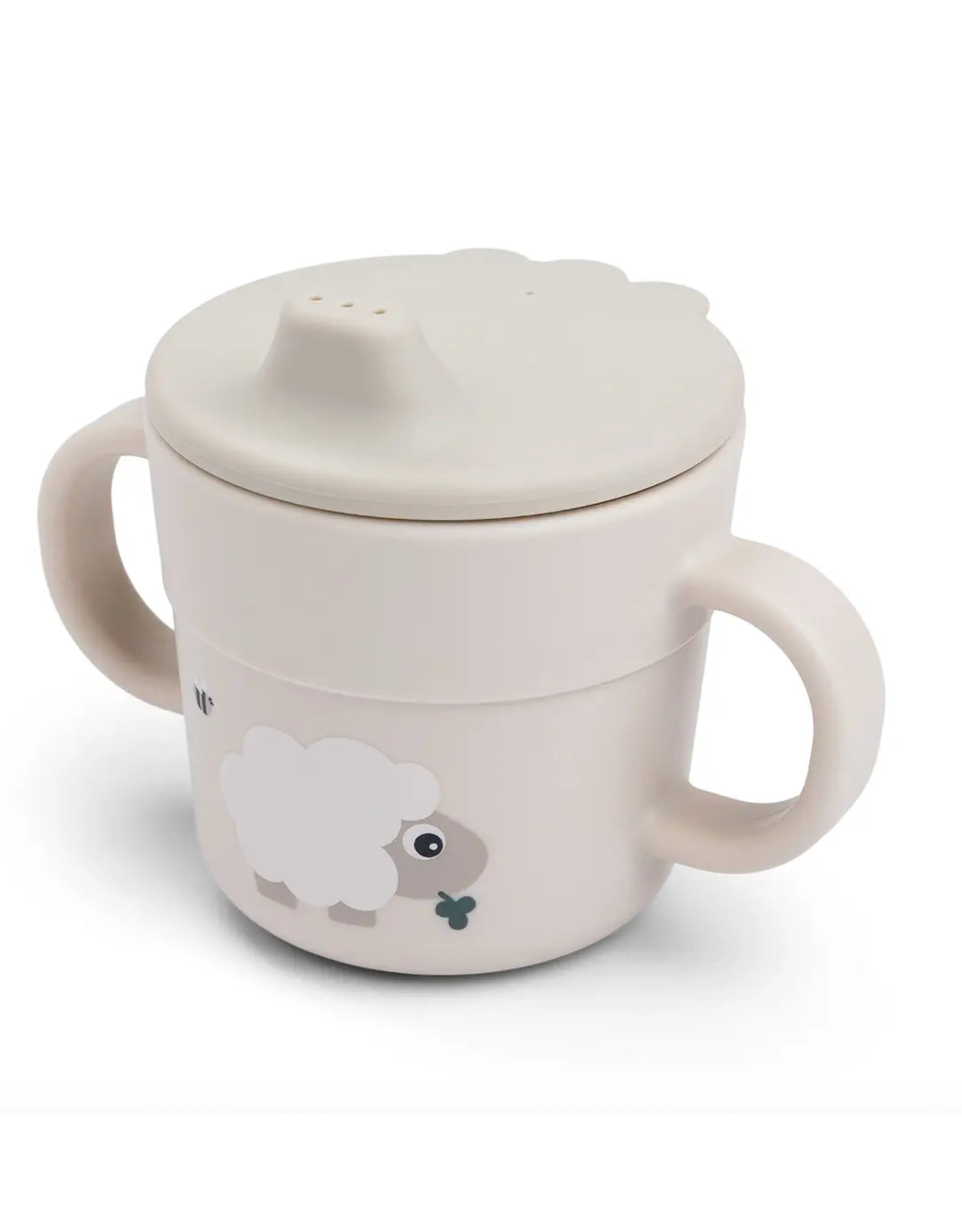 Done by Deer Foodie spout cup Tiny farm Sand