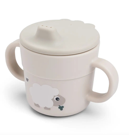 Done by Deer Foodie spout cup Tiny farm Sand