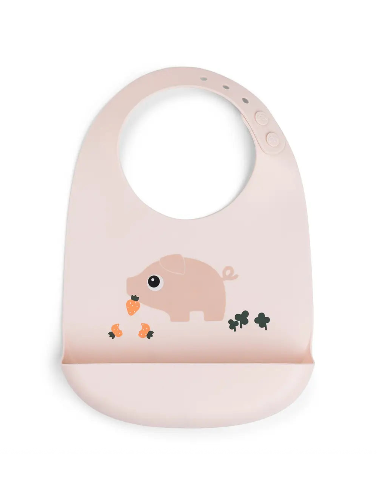 Done by Deer Silicone bib Pigee Powder