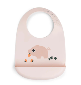 Done by Deer Silicone bib Pigee Powder