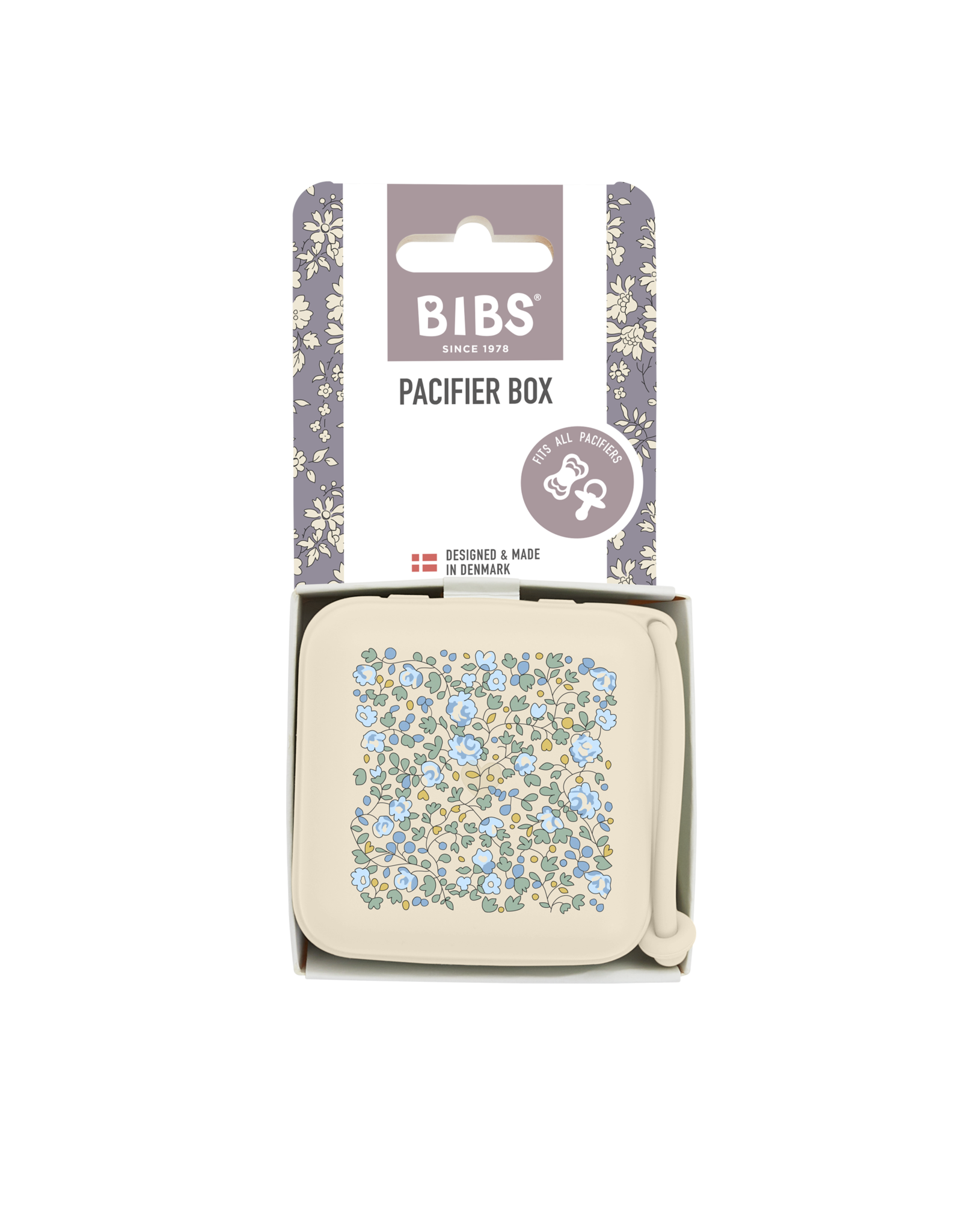 Bibs Bibs x Liberty Pacifier box Eloise Ivory