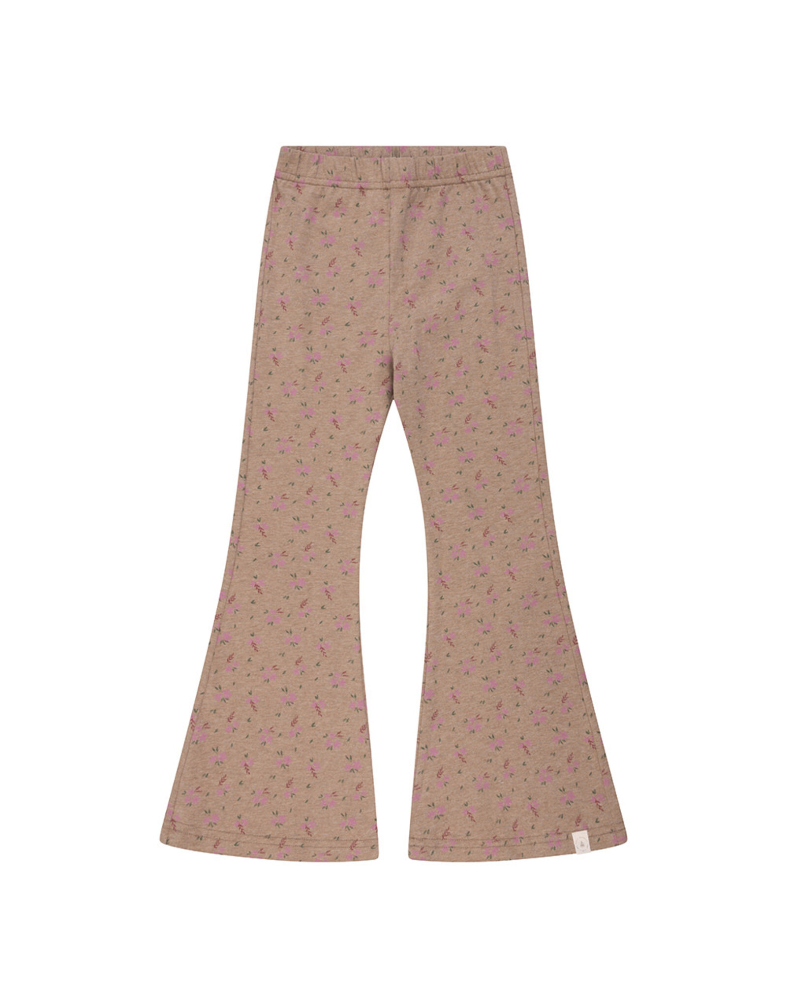 NAVY NATURAL Be flared brown melange flower