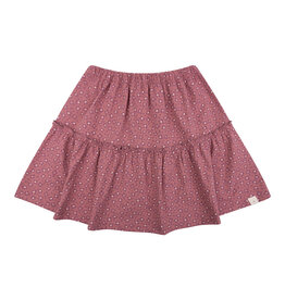 NAVY NATURAL Bo skirt Rose leopard flower