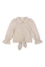 NAVY NATURAL Faye blouse zand glitter