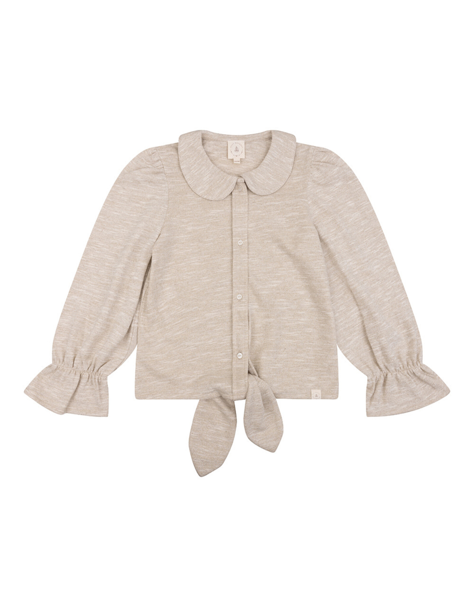 NAVY NATURAL Faye blouse zand glitter