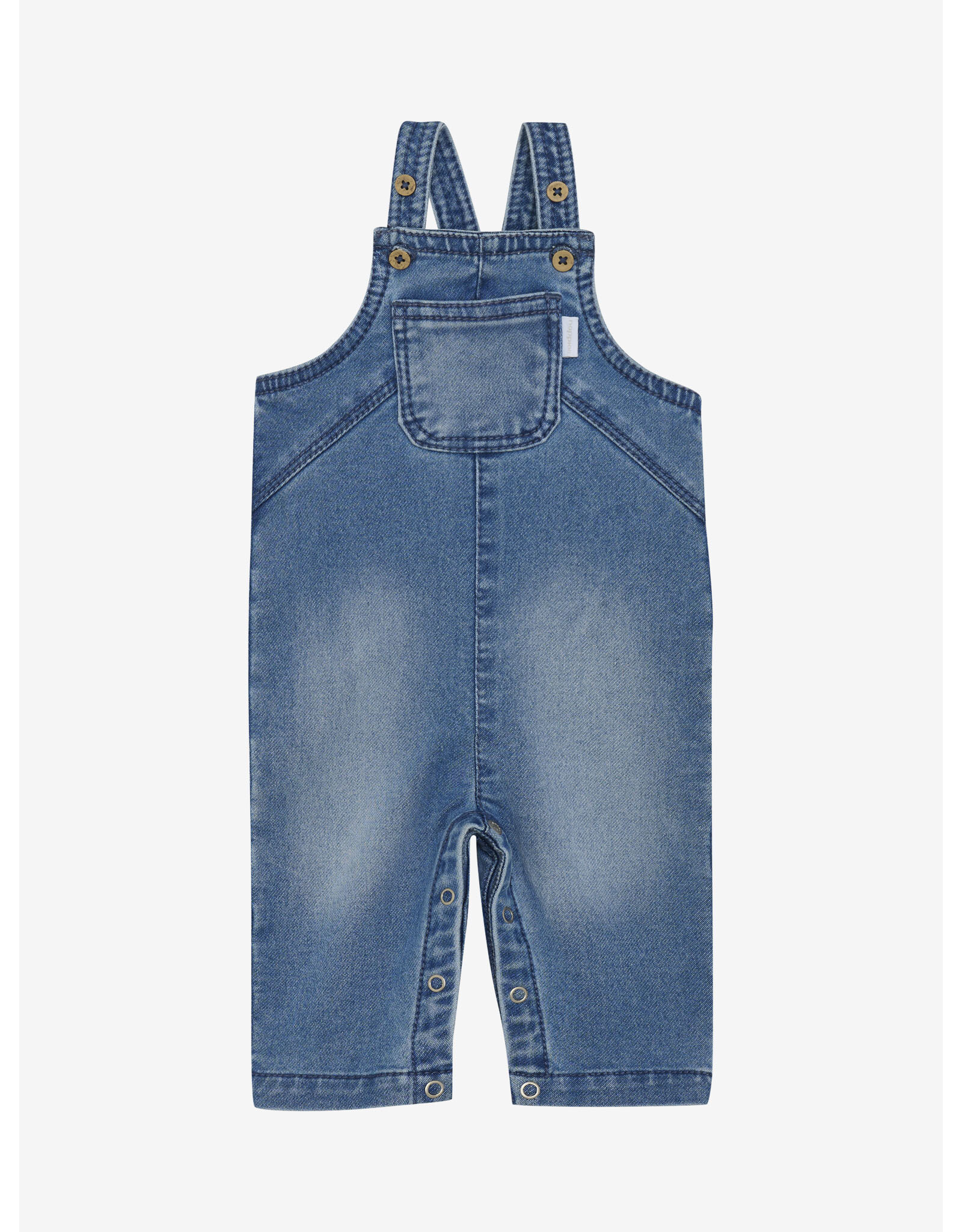 Noppies Boys Denim Dungaree Seres Blue