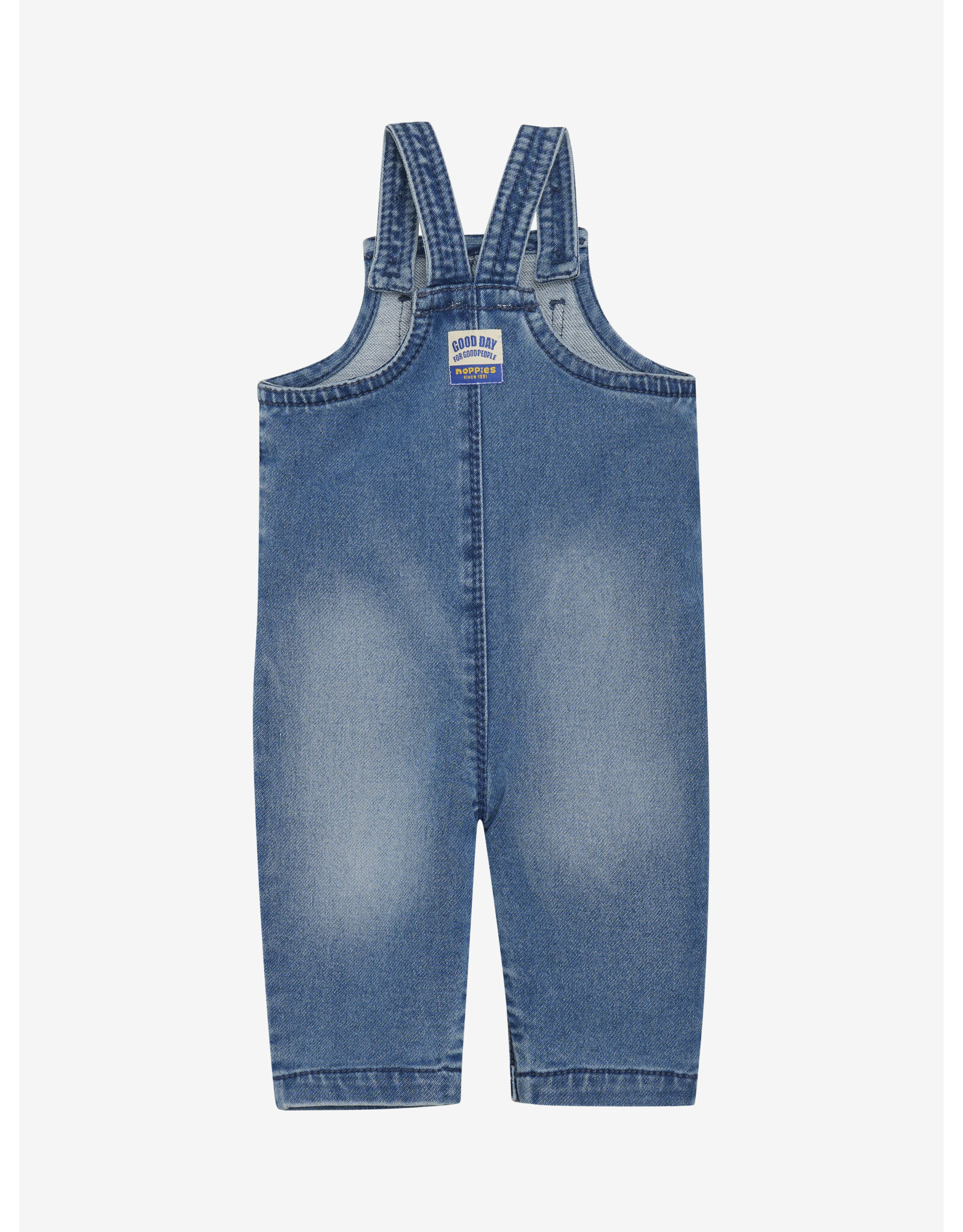 Noppies Boys Denim Dungaree Seres Blue