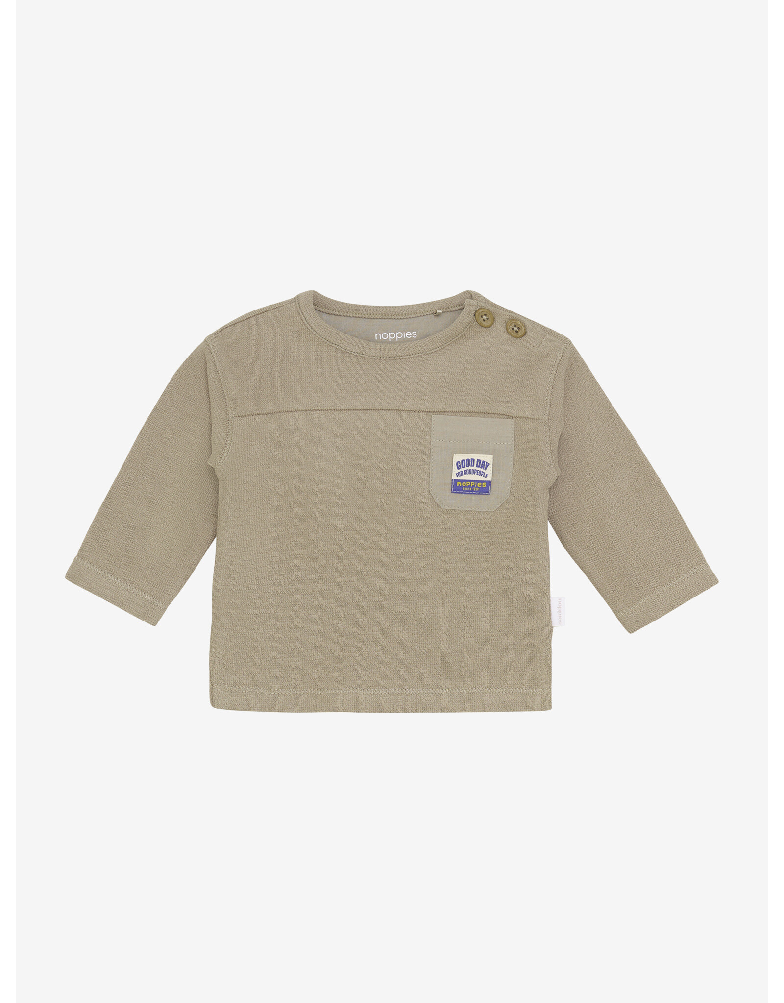 Noppies Boys Tee Sala long sleeve Green