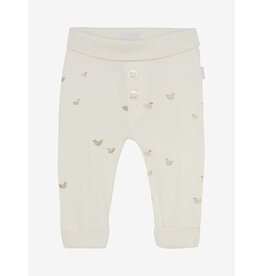 Noppies Unisex Pants Neal regular fit Animals pattern Off white. nos
