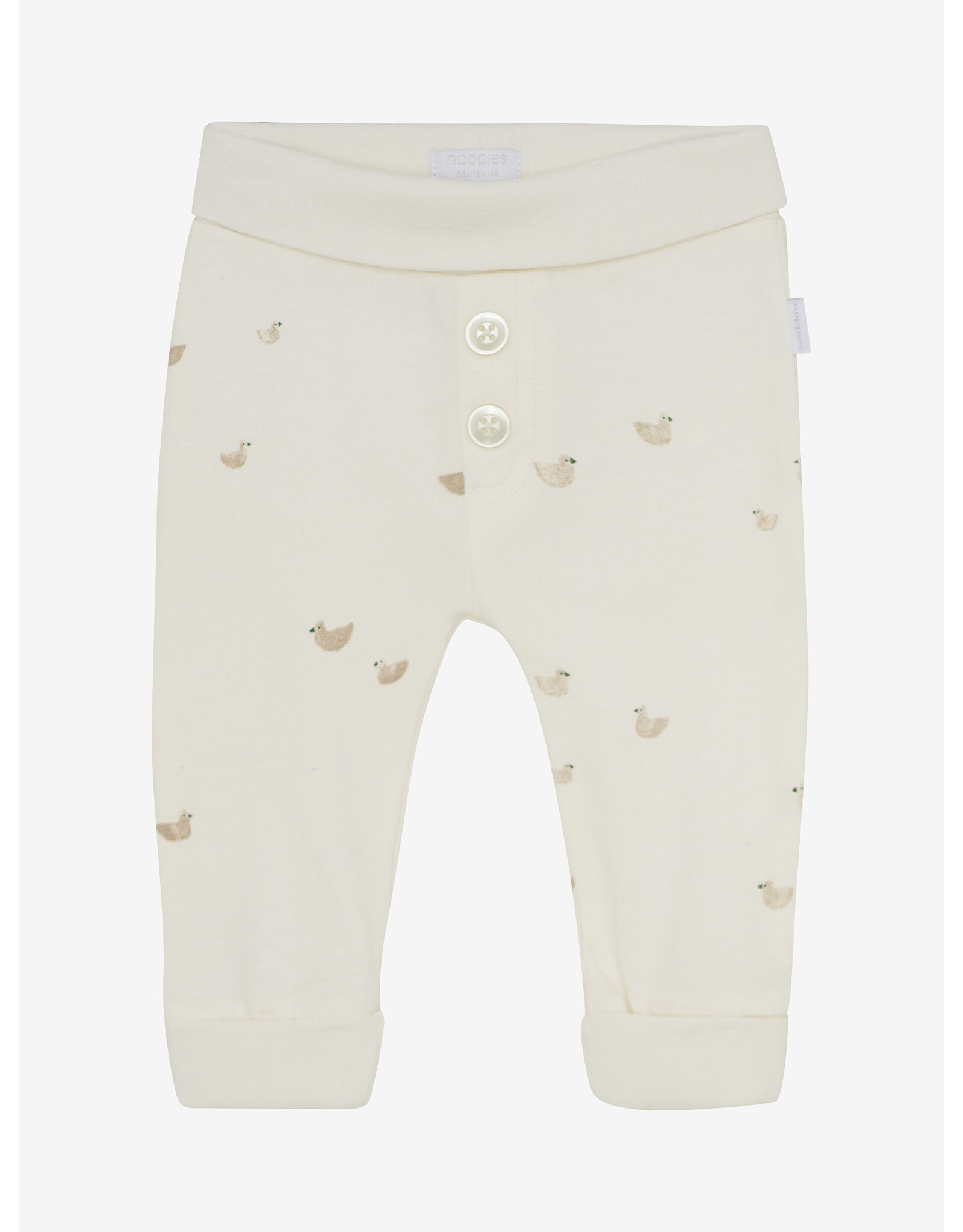 Noppies Unisex Pants Neal regular fit Animals pattern Off white