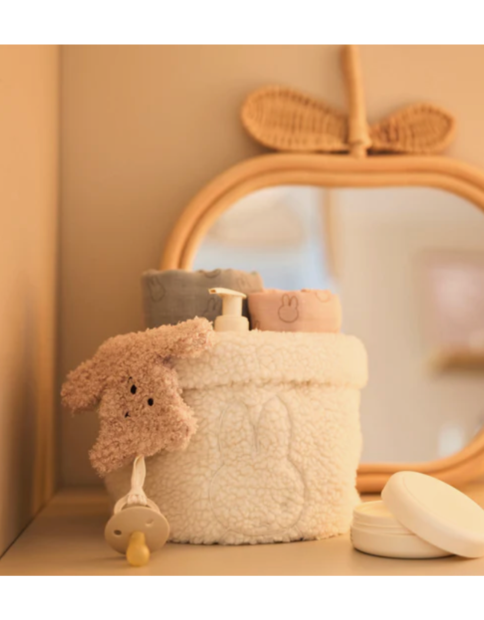 Jollein Speendoekje Teddy Bear Wild Rose