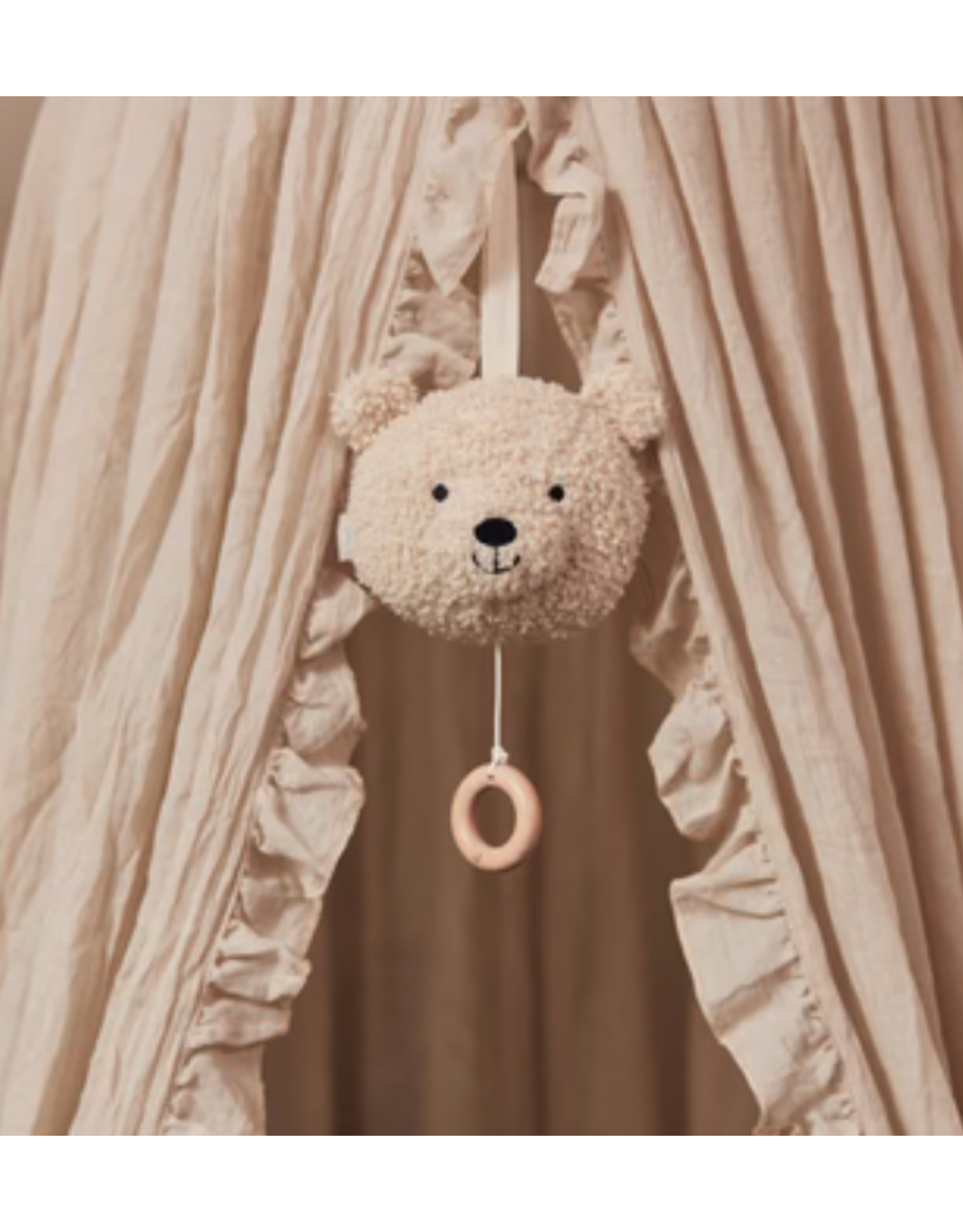 Jollein Muziekhanger Teddy Bear Naturel