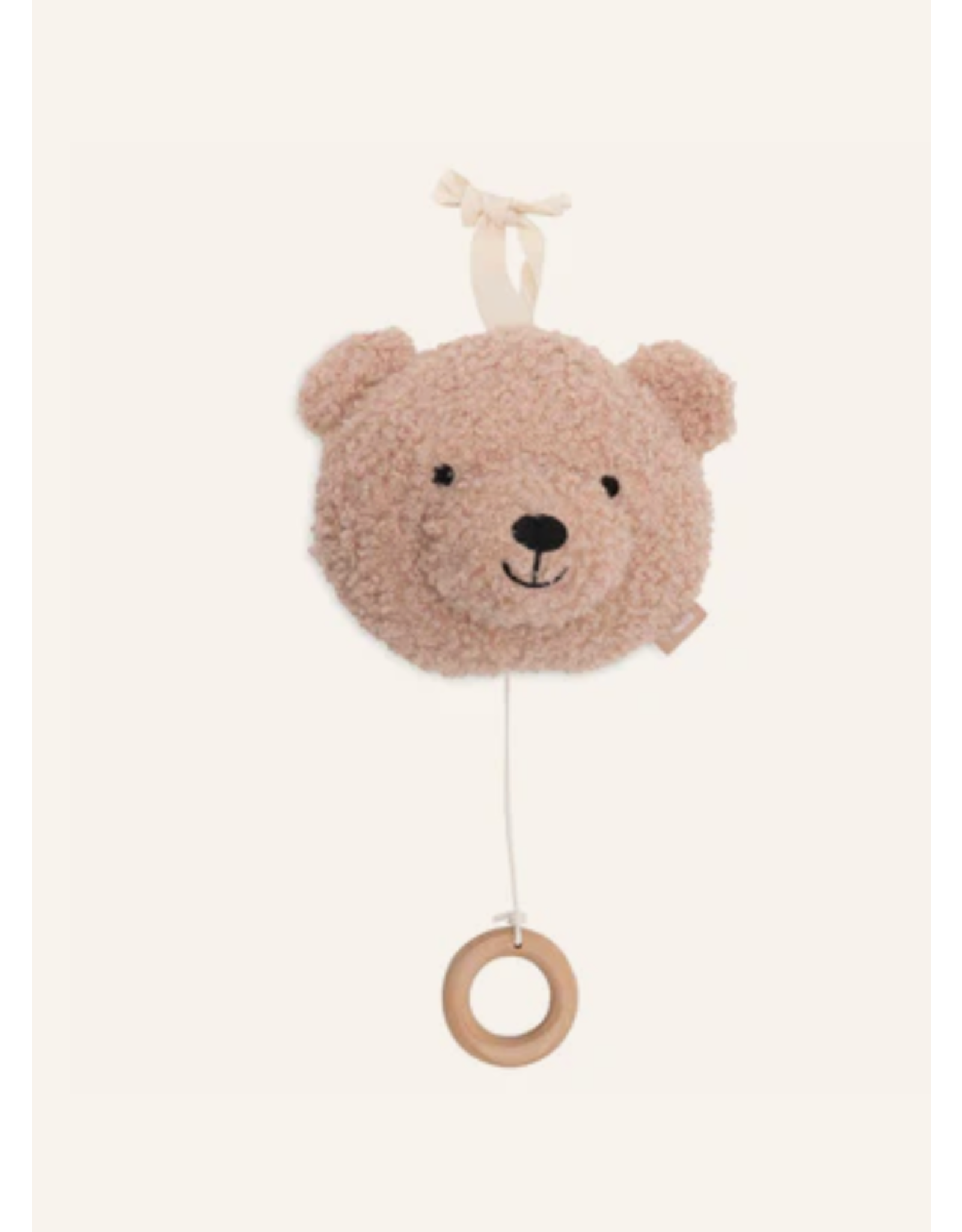 Jollein Muziekhanger Teddy Bear Wild Rose