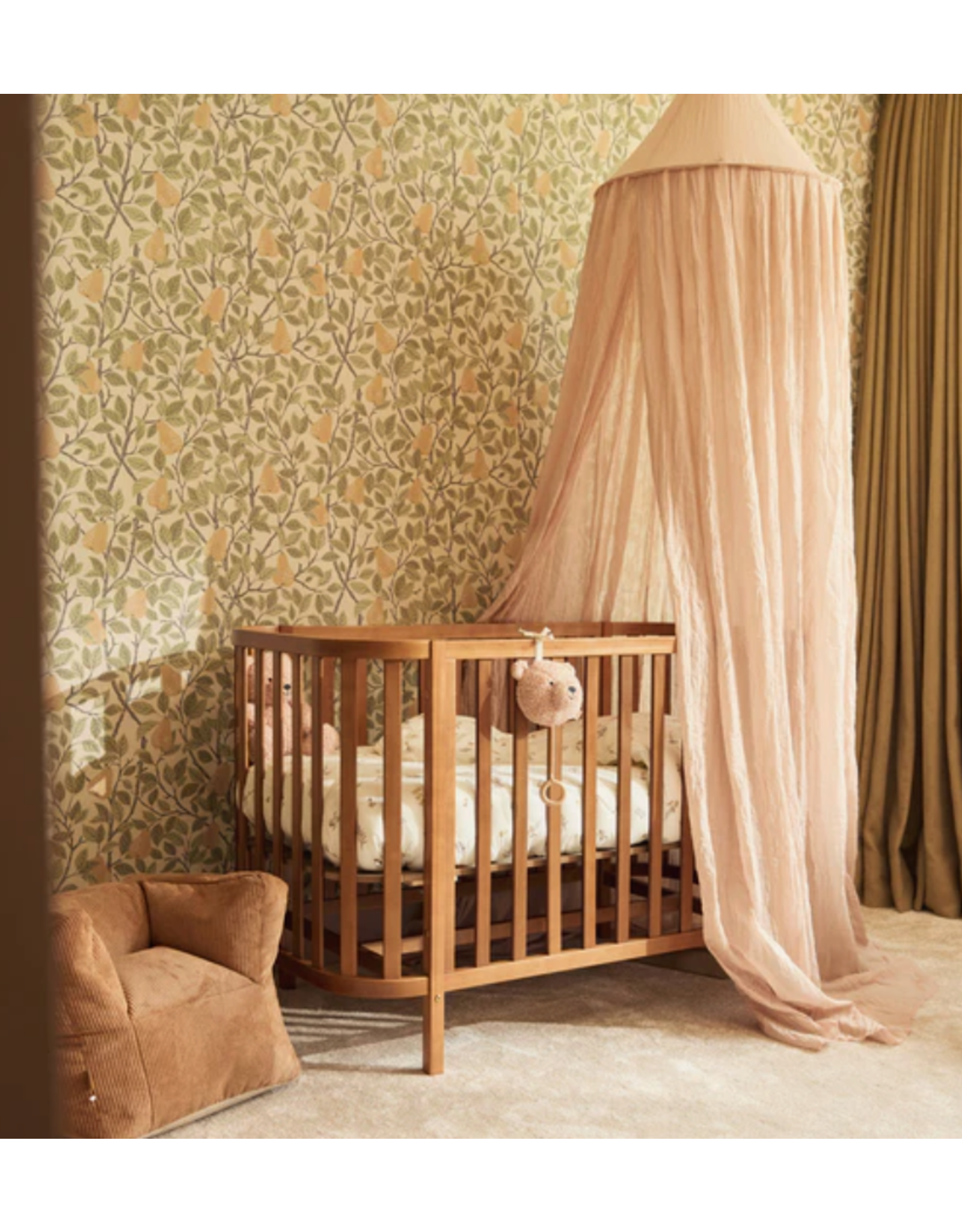 Jollein Muziekhanger Teddy Bear Wild Rose